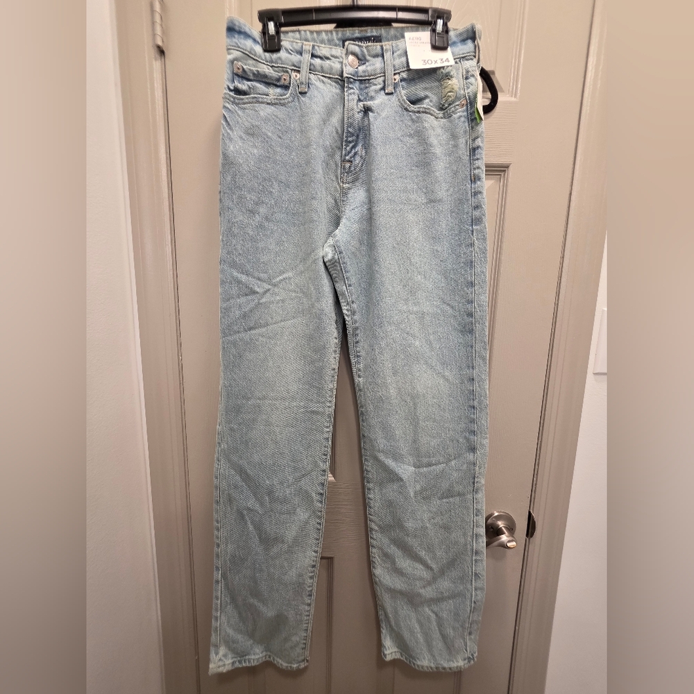Aero Mens Straight Stretch Jeans